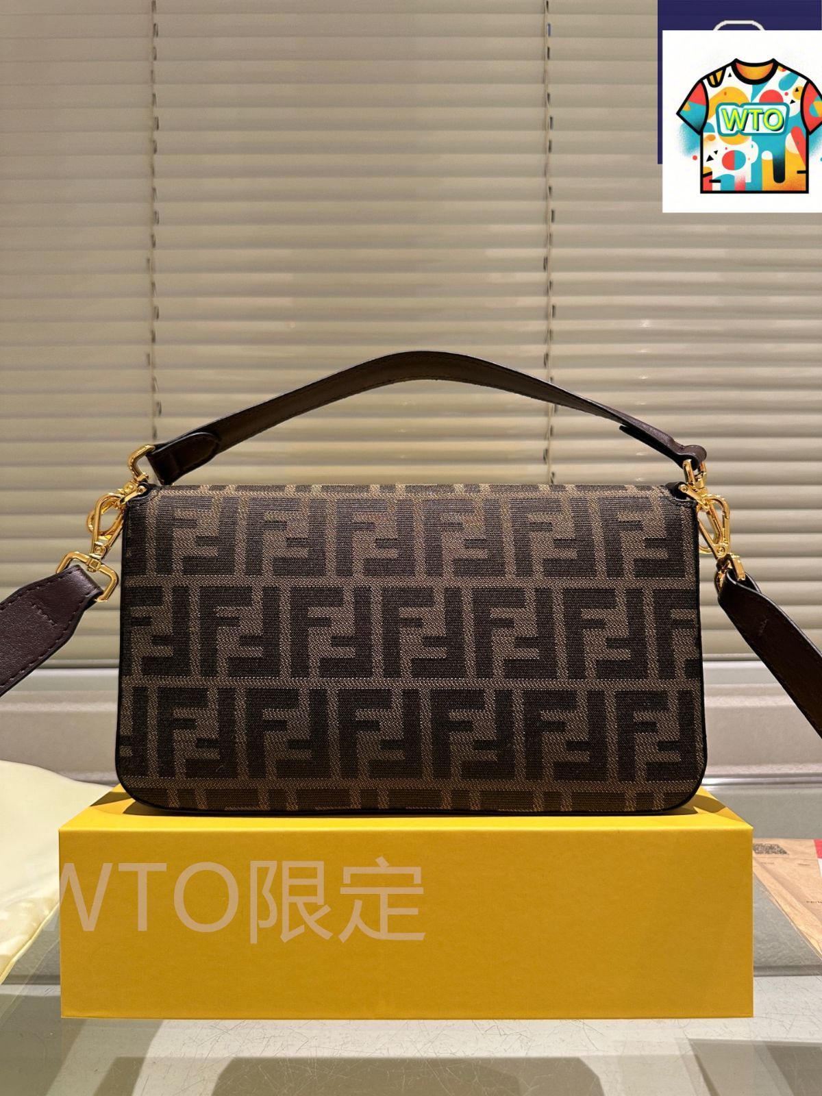 WTO通販 Fendi フェンディ ヴェルサーチェ コラボ バゲットバッグ シリーズ 百搭で秋冬の雰囲気に溶け込み 感に満ちる-WTO輸入-EIN50