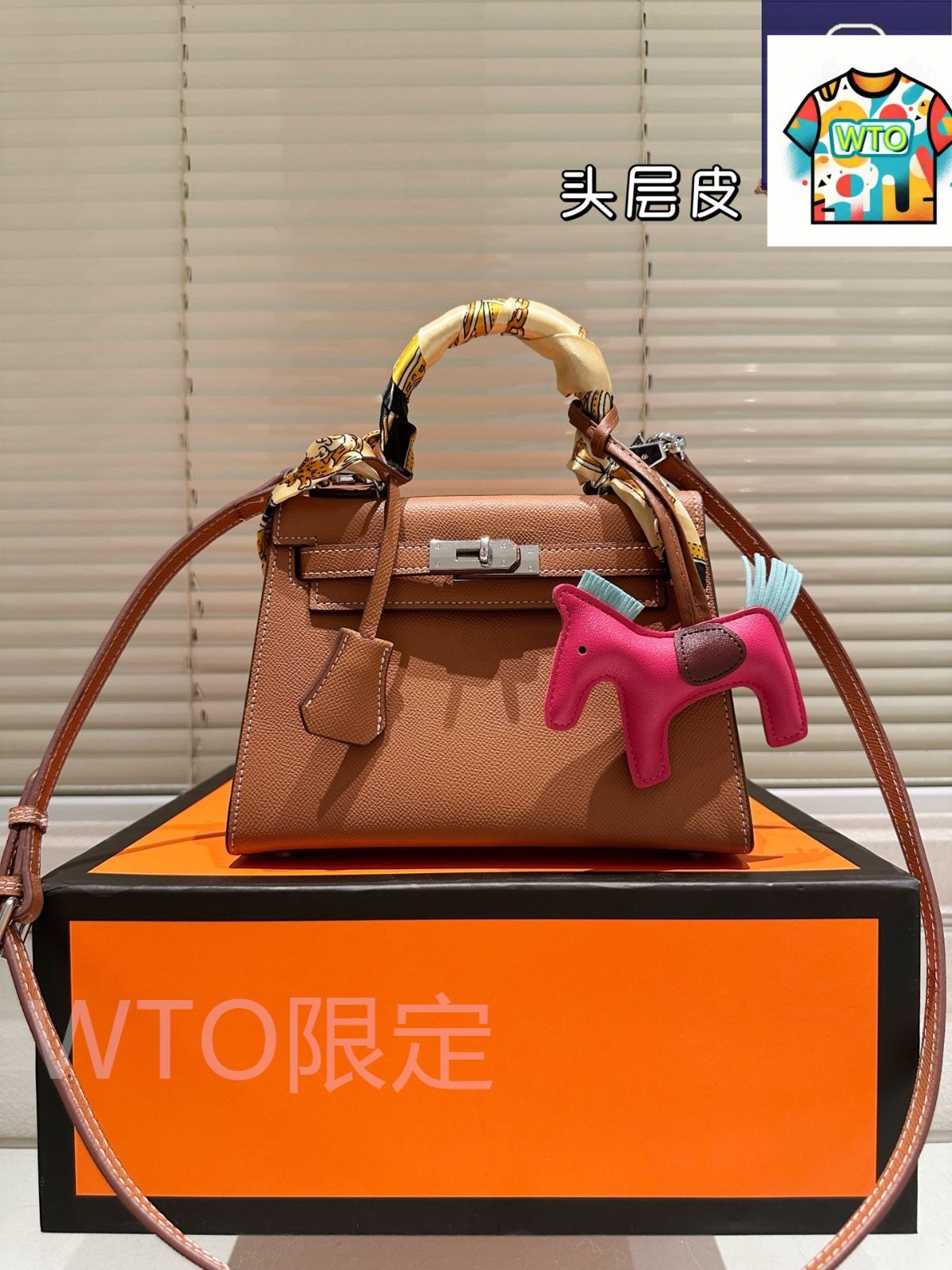 WTO通販 Hermes エルメス ケリー シリーズ 永遠のクラシックが百搭で 上質レザーと正規ハードウェアが風格を引き立てる-WTO輸入-UJM55