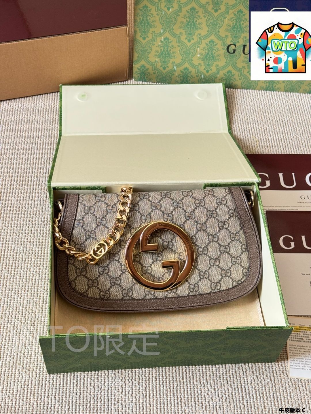 WTO通販 Gucci グッチ ブロンディ シリーズ 復古とモダンを融合し 精緻な双Gロゴで 感を添える-WTO輸入-TKD41