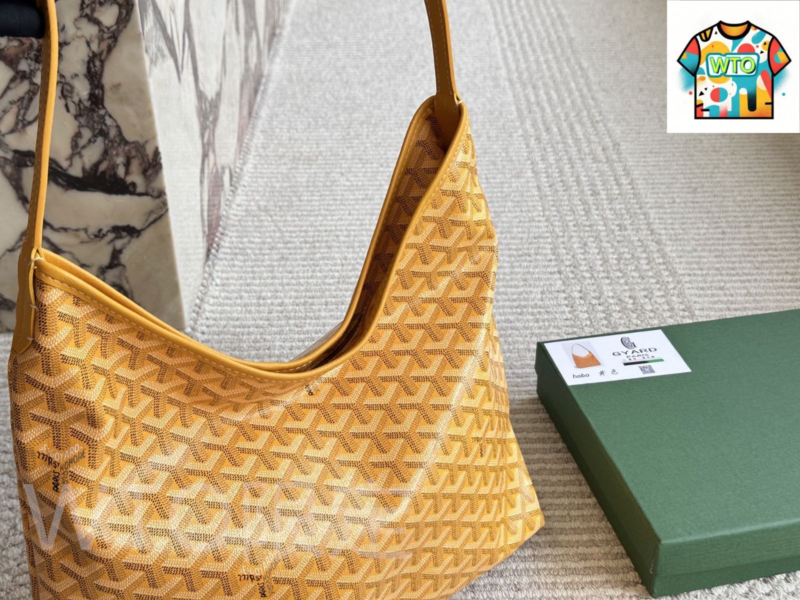  WTO通販 Goyard ゴヤード ボエム ホボ アームバッグ アップグレードされた革素材と職人技-WTO輸入-VFI 79 ハンドバッグ バッグ