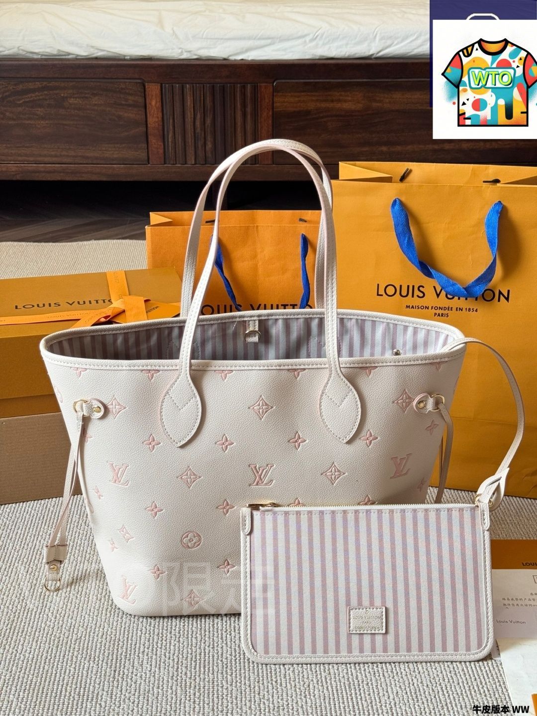 WTO通販 LV ルイ ヴィトン ネヴァーフル シリーズ クラシックで実用的 上質なレザーを使用-WTO輸入-MEZ00