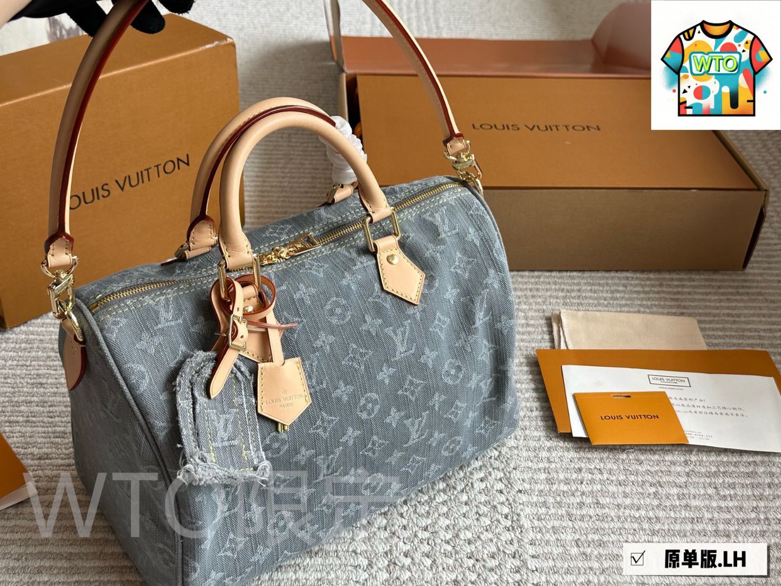  WTO通販 LV ルイ ヴィトン スピーディー 新デザインストラップが魅力的-WTO輸入-RKW 63 ハンドバッグ バッグ