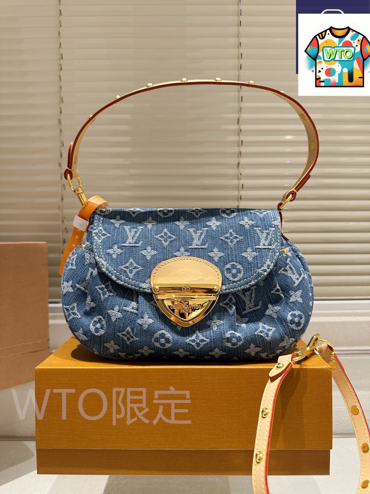  今日 LV ルイ ヴィトン デニムシリーズ デニム素材が軽量で デザインが精致かつ実用的 ハンドバッグ バッグ