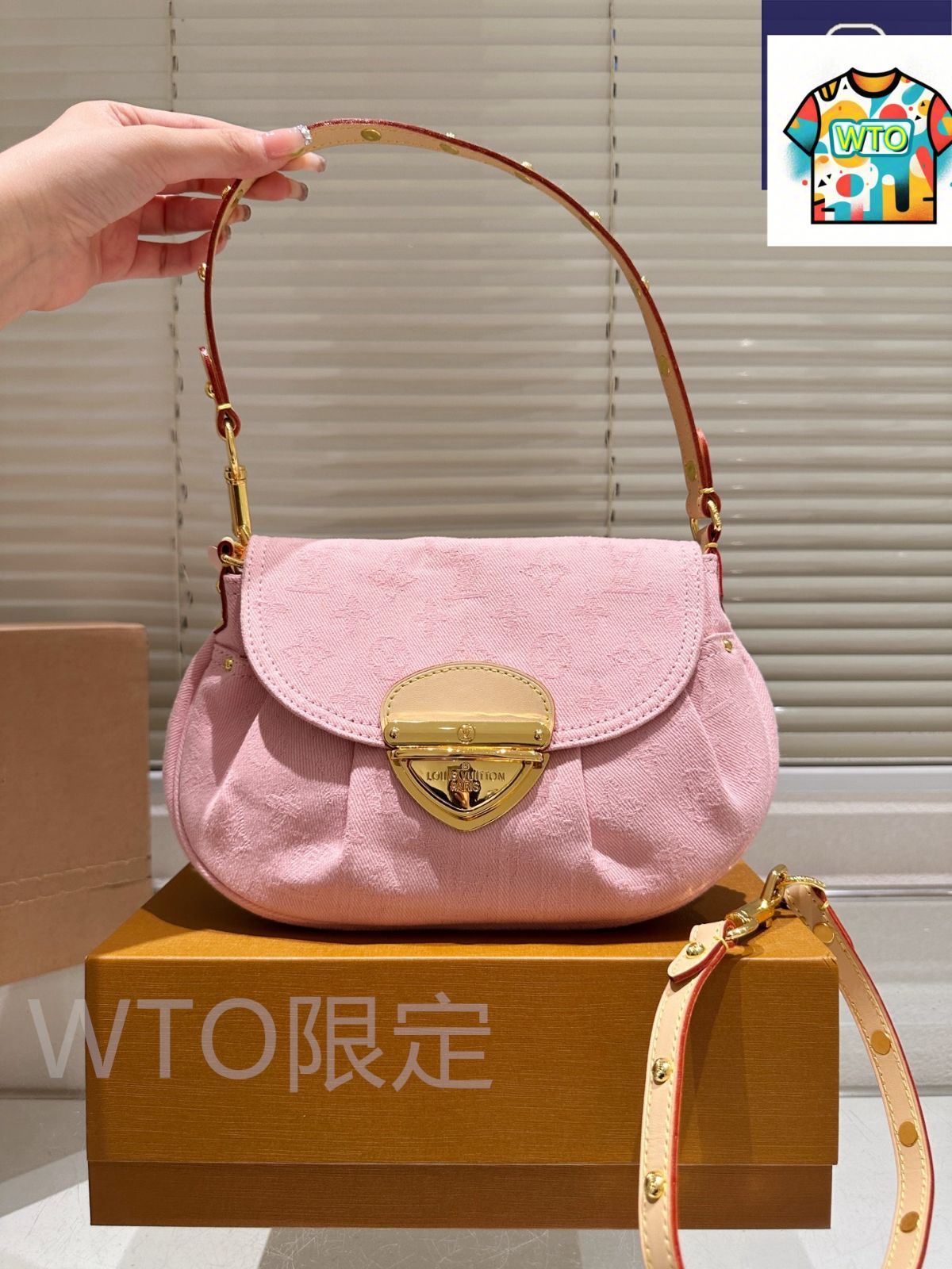 WTO通販 LV ルイ ヴィトン デニムシリーズ デニム素材が軽量で デザインが精致かつ実用的-WTO輸入-DPZ93