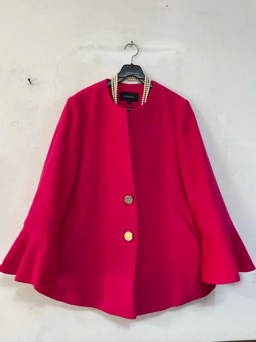 N5747 ISABEY ウールコート フ 袖 ウール