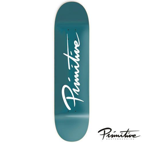 PRIMITIVE NUEVO SCRIPT CORE TEAL Deck デッキ スケートボード プリミティブ