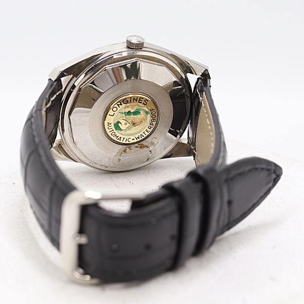 級 稼働 ロンジン コンクエスト メダリオン AT 自動巻 シルバー文字盤 メンズ腕時計 0020900 10BJT ABC17124 SMZ 防寒対策 自動巻き時計 腕時計(アナログ)