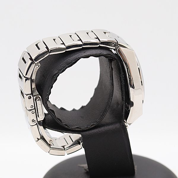 級 稼働 グッチ パンテオン 115.5 QZ ブラック文字盤 レディース腕時計 6371200 10 ANT SMZ