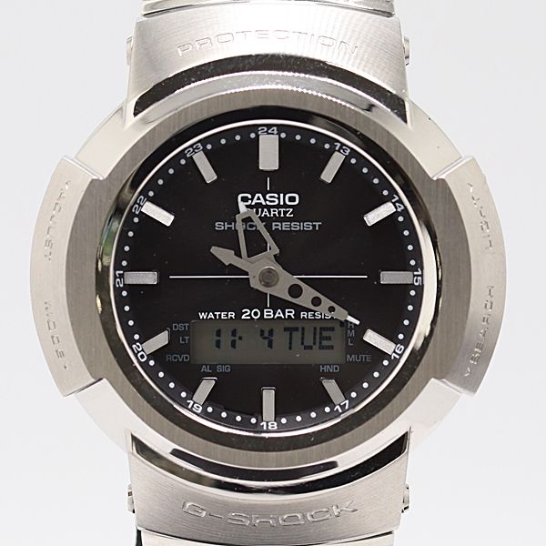 級 稼働 カシオ Gショック AWM-500D 電波ソーラー デジアナ文字盤 メンズ腕時計 2377100 10ANT ABC17137 SMZ