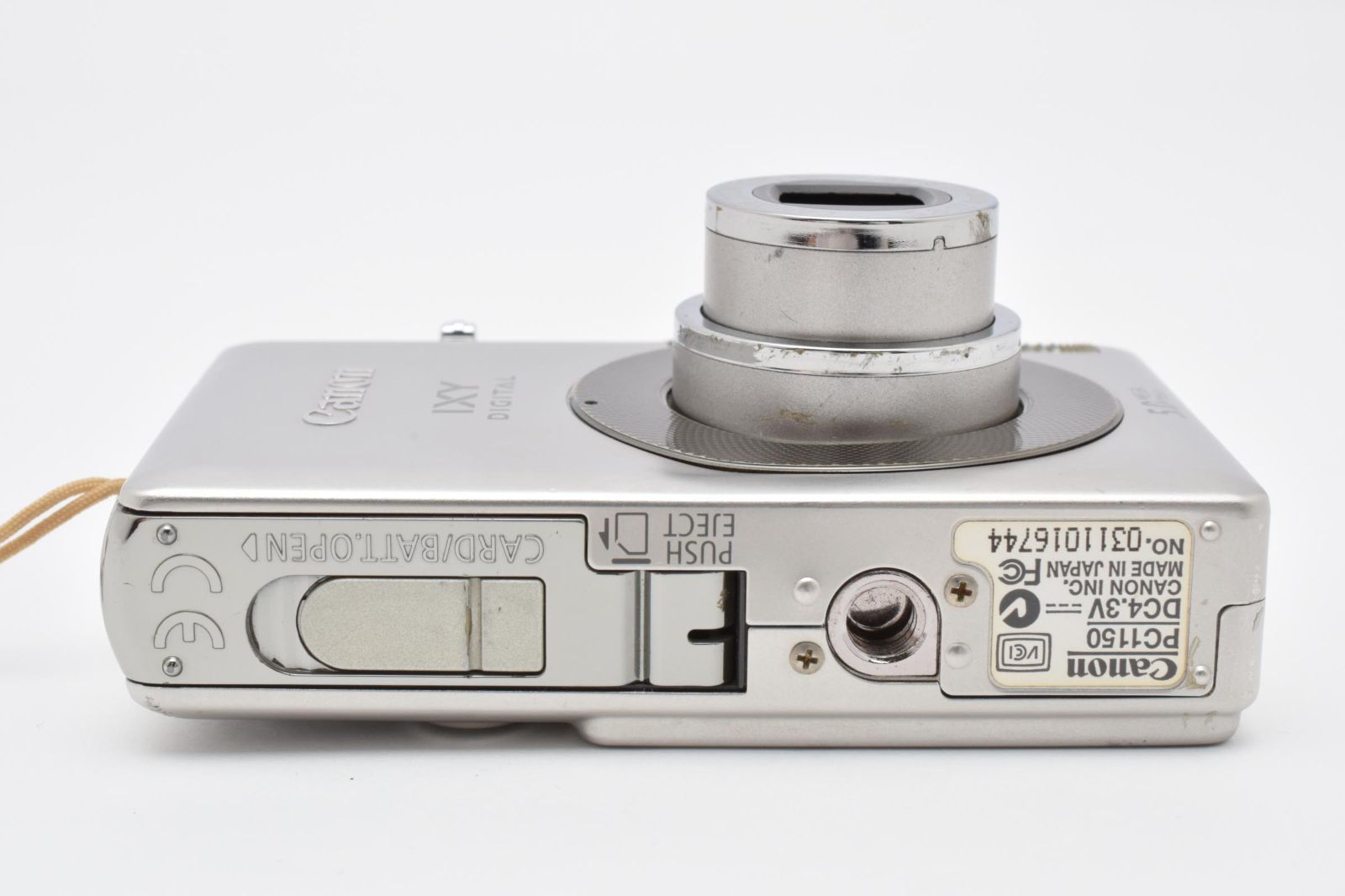 Canon IXY デジタルカメラ バッテリーチャージャー付き ☆実用品☆キヤノン Canon IXY DIGITAL 55 《バッテリー・チャージャー