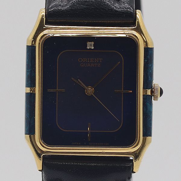 級 稼働 オリエント 535440 40 ネイビー文字盤 QZ レディース腕時計 3456000 10 BJY KTU