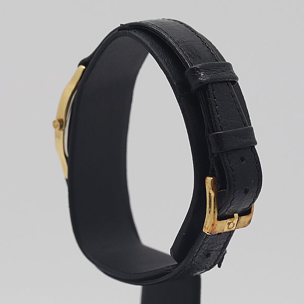 値頃感 稼働 オメガ デヴィル ゴールド文字盤 QZ レディース腕時計 3456000 10BJY KTU ABC 17206 愛らしい