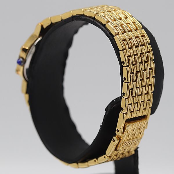  稼働 ラドー 133.9025.2 QZ ゴールド文字盤 レディース腕時計 0528000 10 ERT MST 腕時計(クォーツ) 腕時計(アナログ)