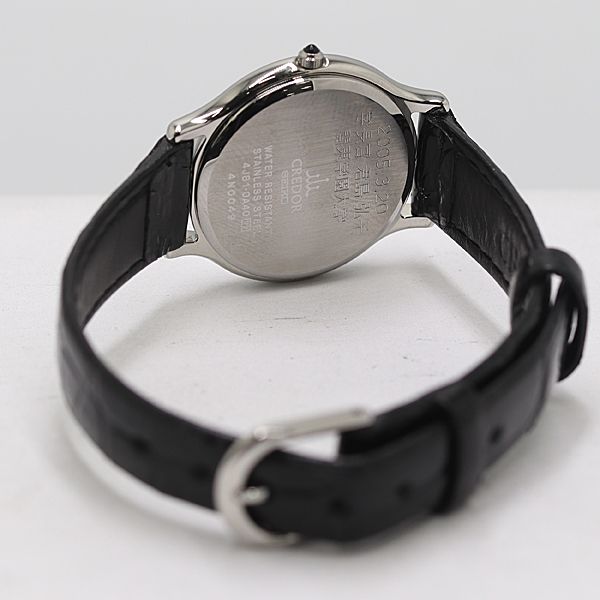 シルバー文字盤 QZ