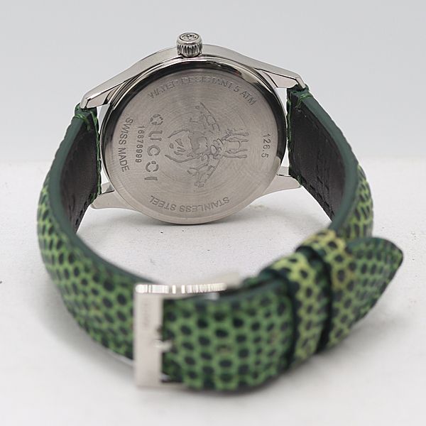 グリーン文字盤 レディース腕時計