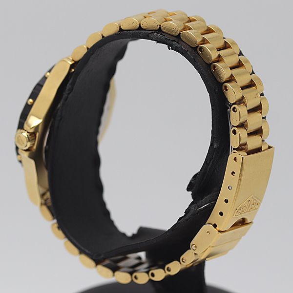  級 稼働 タグホイヤー プロフェッショナル 200 M 937 415 QZ 金文字盤 レディース腕時計 2543200 11 ANT MST 腕時計(クォーツ) 腕時計(アナログ)