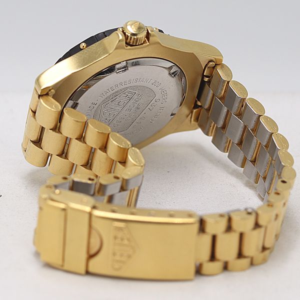 金文字盤 レディース腕時計