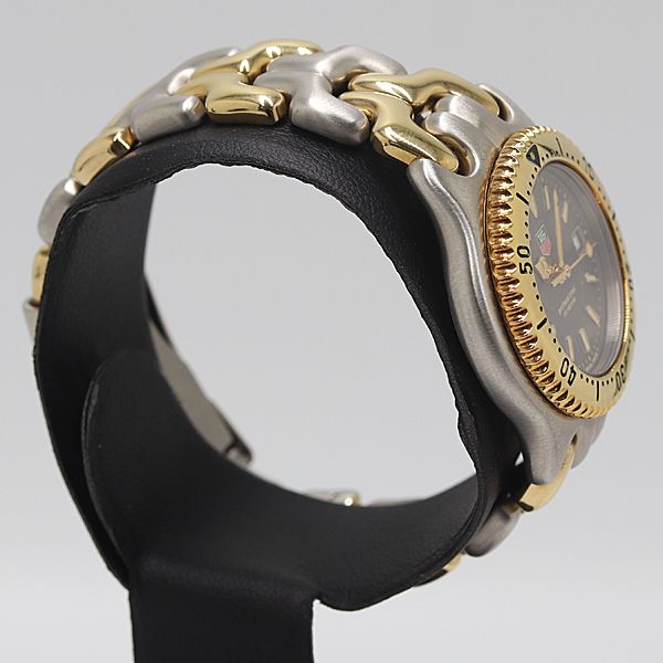 稼働 タグホイヤー プロフェッショナル WG 1320 QZ グレー文字盤 レディース腕時計 0046200 10 ERT MST