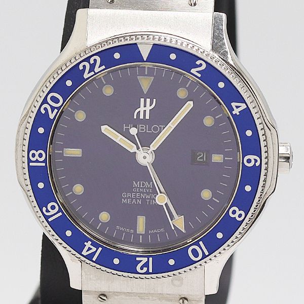 級 保 稼働 ウブロ MDM 239624 QZ 青文字盤 1471.1 レディース腕時計 0055110 11NBT MST ABC17239