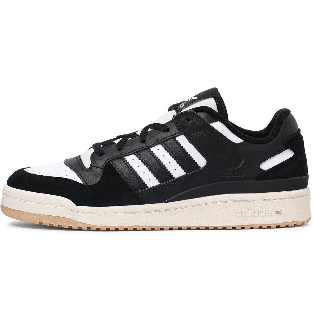 アディダス フォーラム ロー FORUM LOW コアブラック フットウェアホワイト クラシックホワイト ID6857 日本 27.5cm
