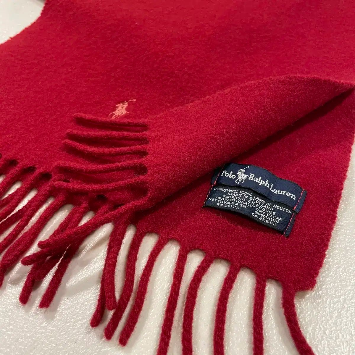  スコットランド製 Ralph Lauren ラルフローレン マフラー マフラー 小物