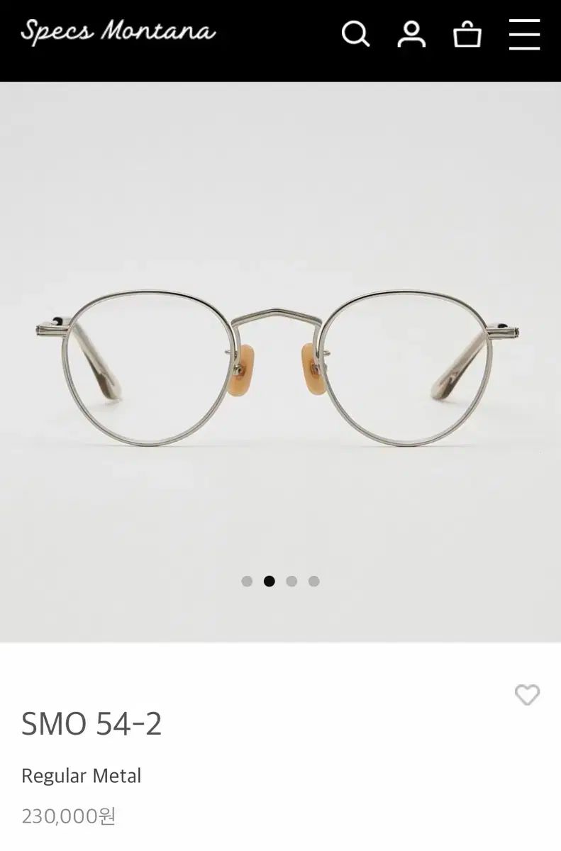 Specs Montana スペックスモンタナ smo-2 シルバー