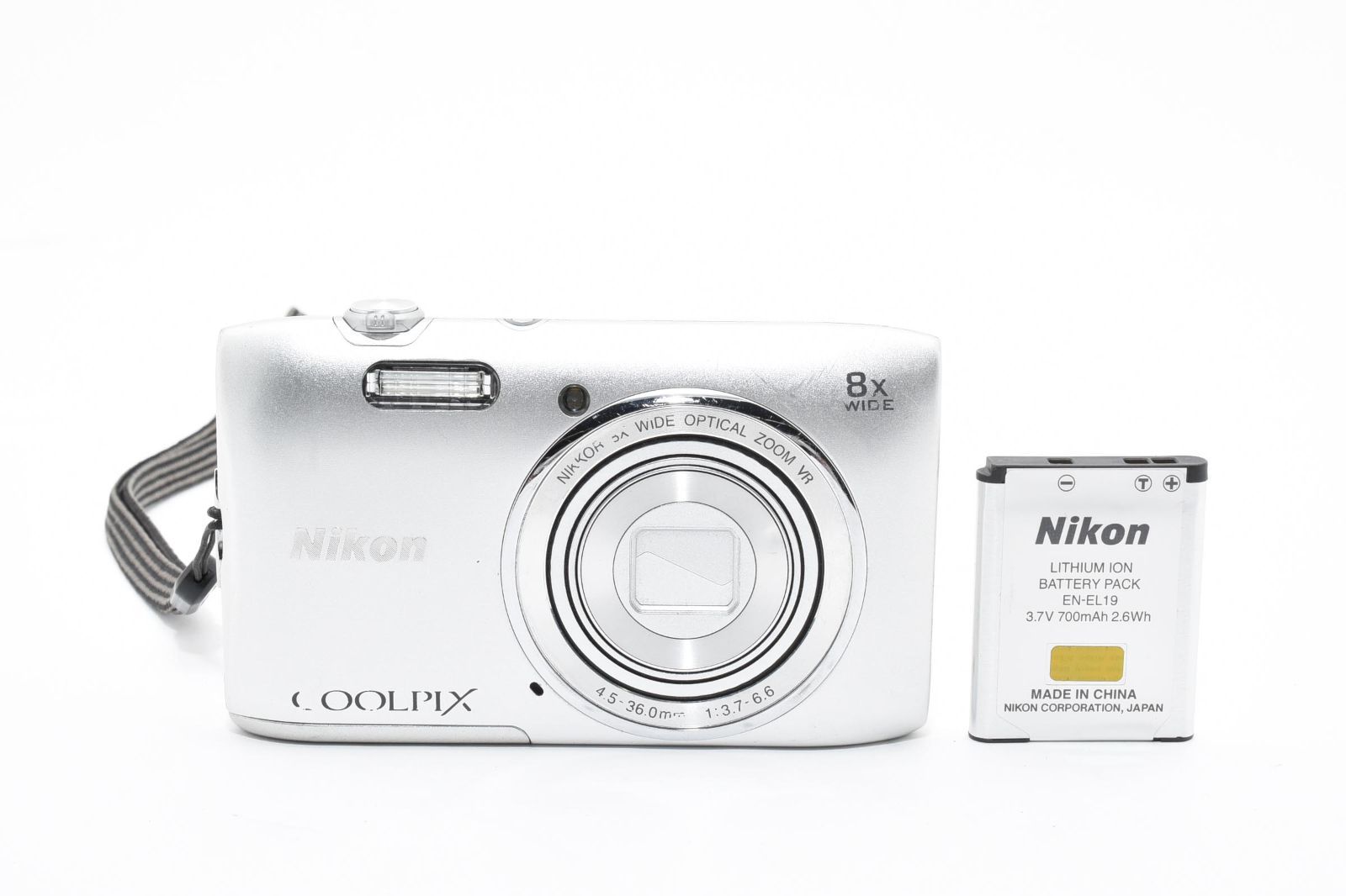 ニコン Nikon COOLPIX S3600 コンパクトデジタルカメラ LL97 5938