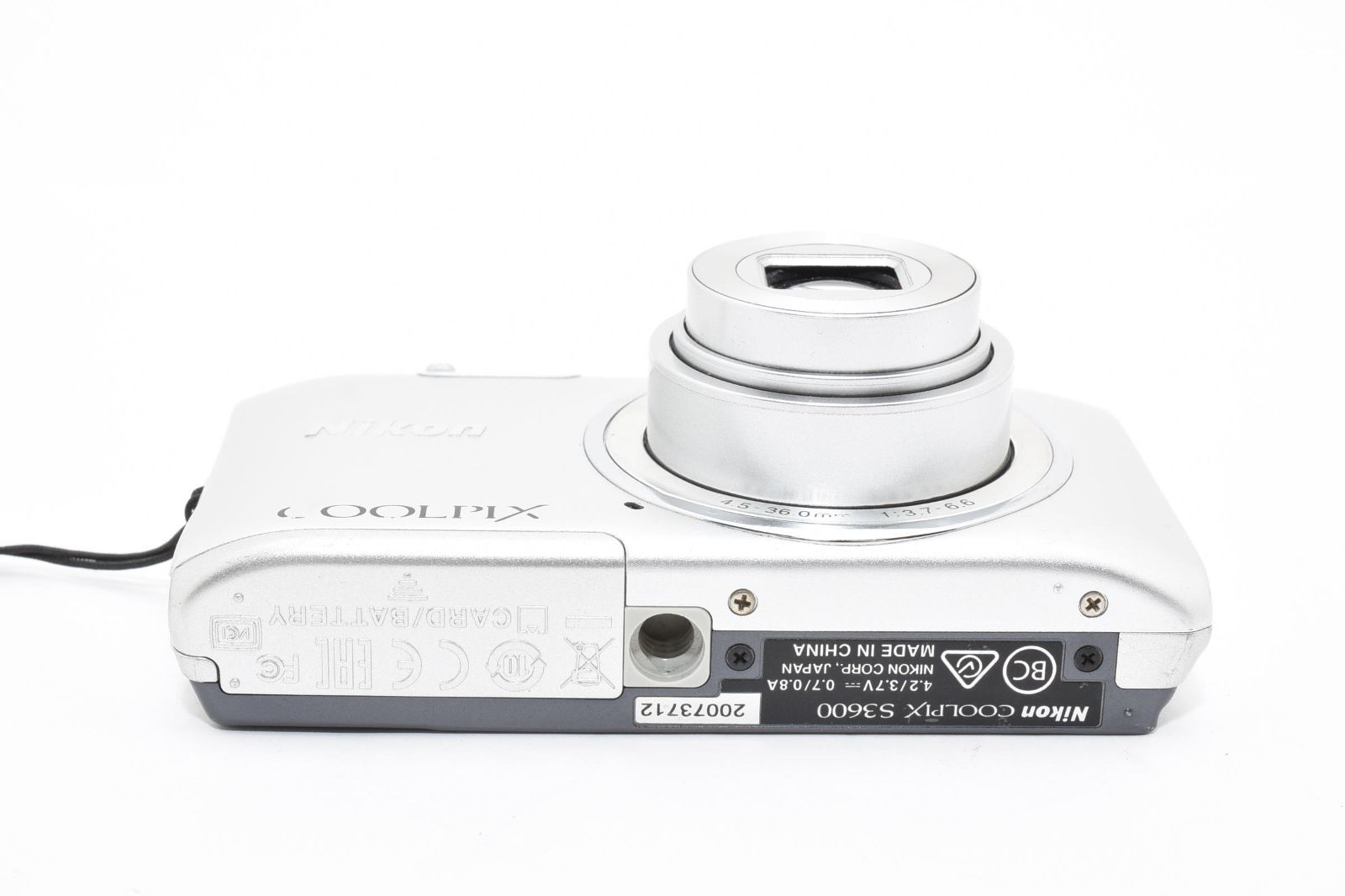 Nikon COOLPIX S3600 ニコン コンパクトデジタルカメラ クールピクス