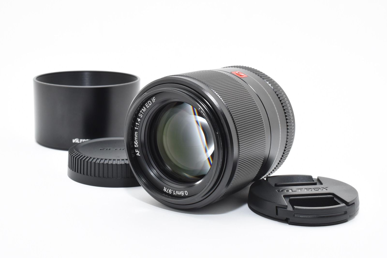 級 ビルトロックス VILTROX AF 56mm F1.4 STM ED IF フジフイルムX用 ブラック LL198 5974