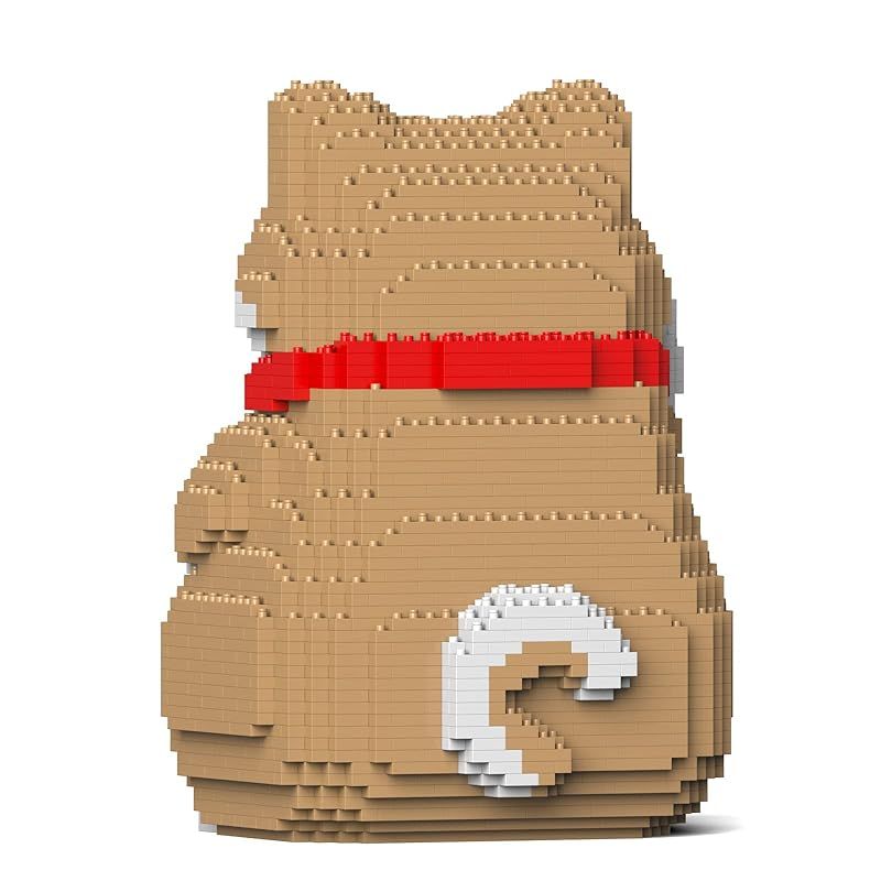 ジェッカブロック 福招き柴犬