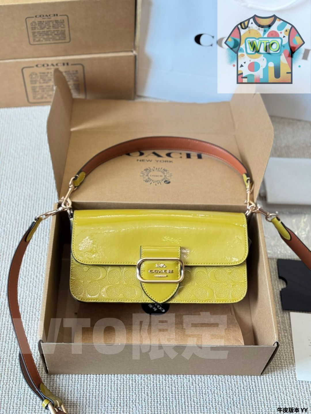 WTO通販 COACH New Baguette Bag Morgan クーチ ニュー バゲットバッグ モーガン -WTO輸入-HNJ00