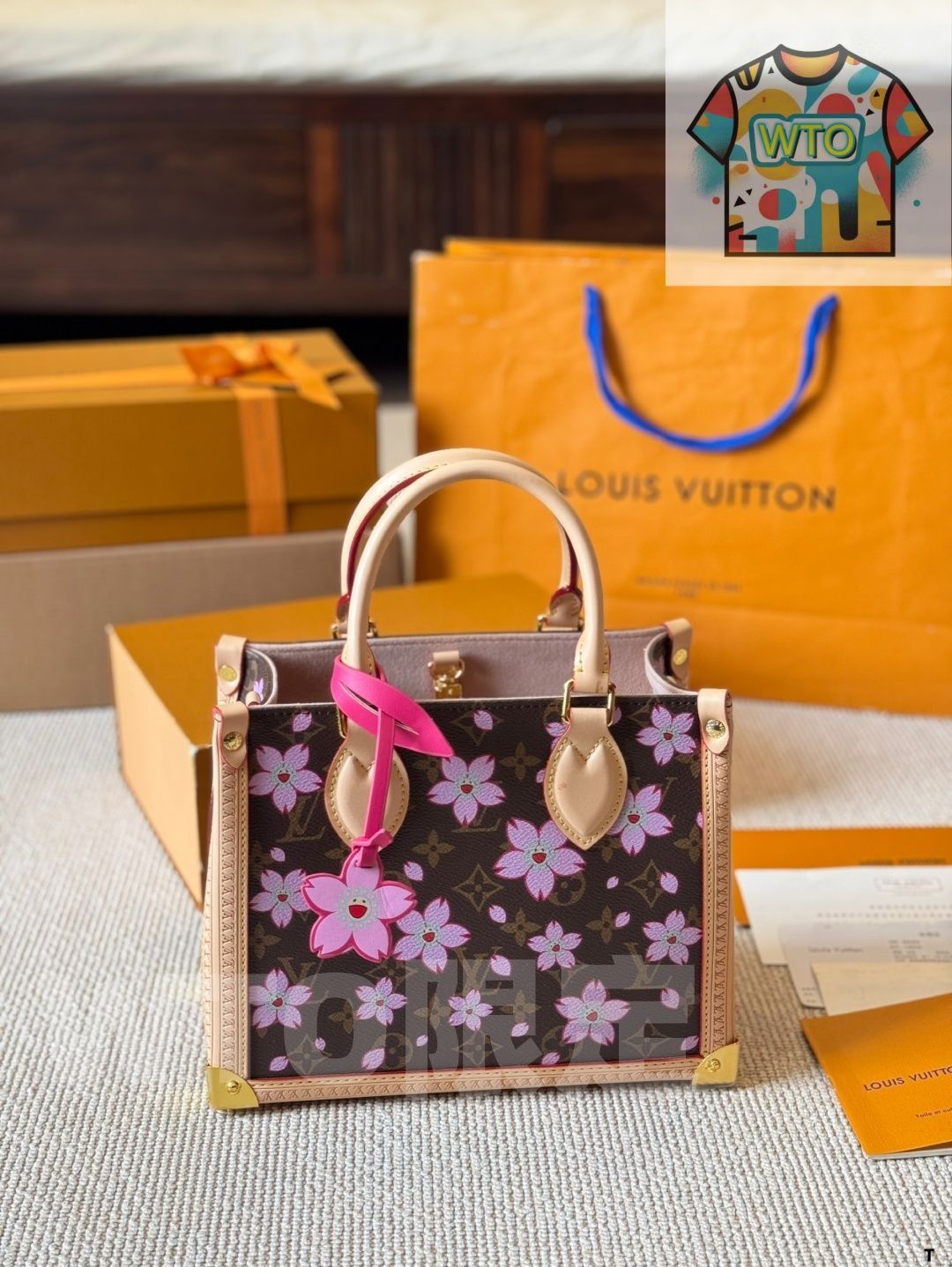 WTO通販 LV Onthego Jungle Print Tote オンザゴー ジャングルプリント トートバッグ-WTO輸入-IXJ27