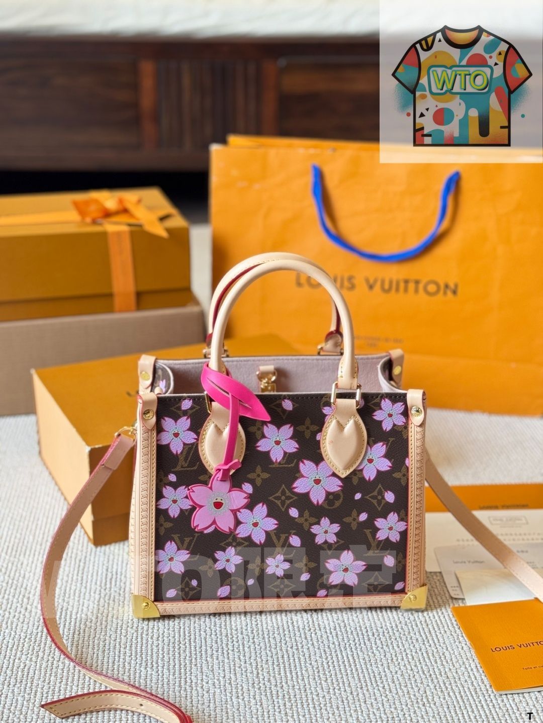 WTO通販 LV Onthego Jungle Print Tote オンザゴー ジャングルプリント トートバッグ-WTO輸入-IXJ27