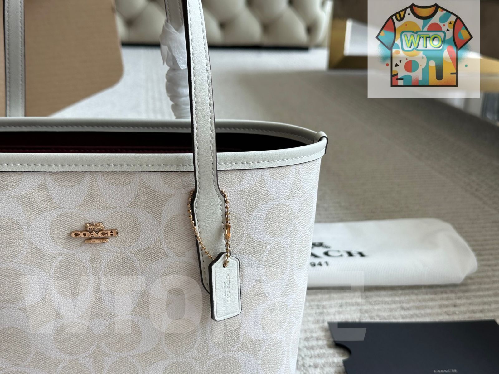 WTO通販 Coach City Tote Small コーチ シティ トート スモール-WTO輸入-KQU67