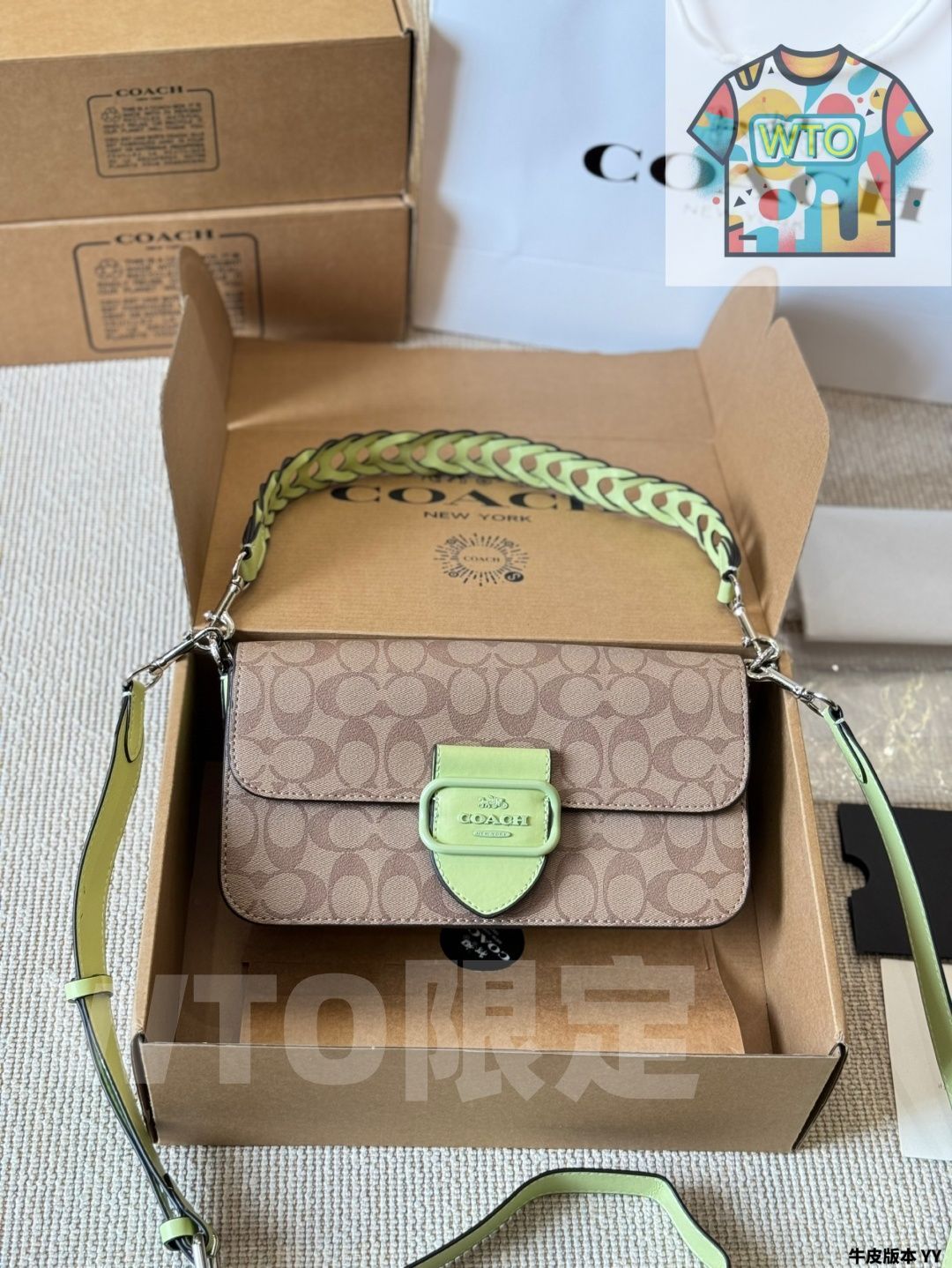 WTO通販 COACH New Baguette Bag Morgan クーチ ニュー バゲットバッグ モーガン -WTO輸入-HNJ00