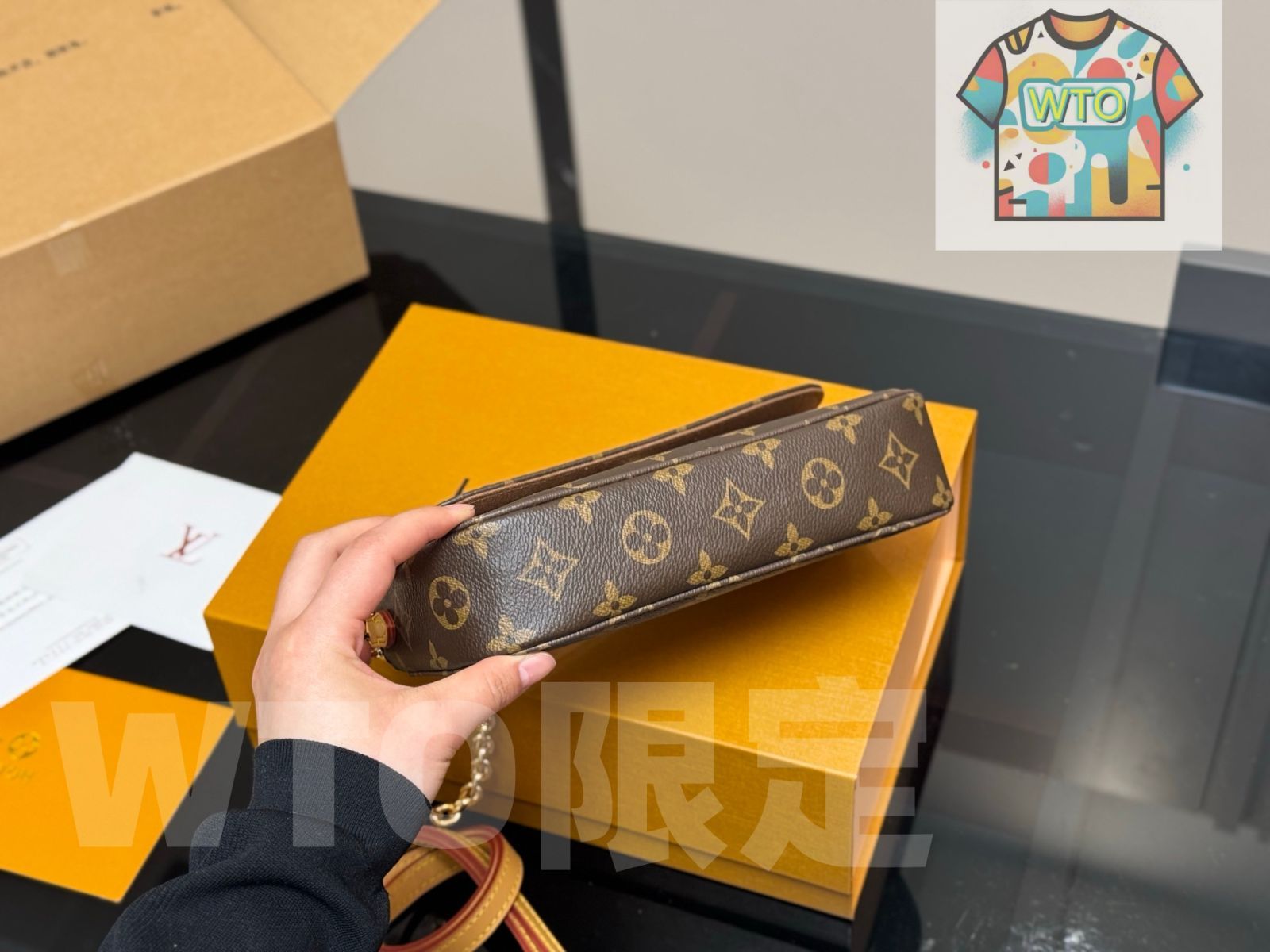  WTO通販 Lv Ivy WOC ダブルチェーン マージャンバッグ-WTO輸入-TSN 18 トートバッグ バッグ