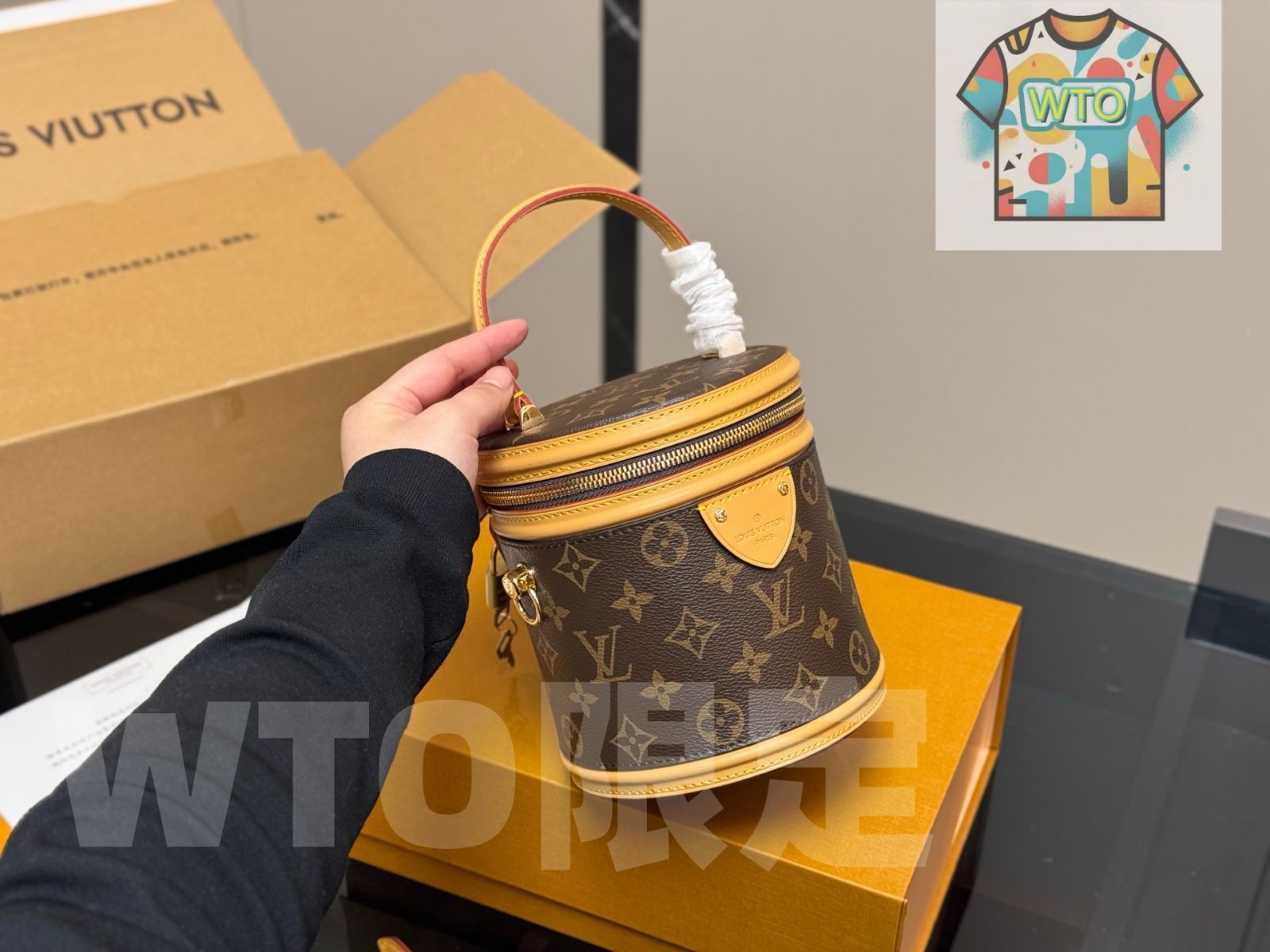 WTO通販 LV Cannes Bucket Bag カンヌス バケットバッグ インナー付き-WTO輸入-LSW33