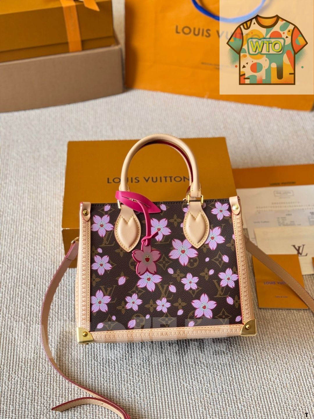 ジャングルプリント トートバッグ-WTO輸入-IXJ