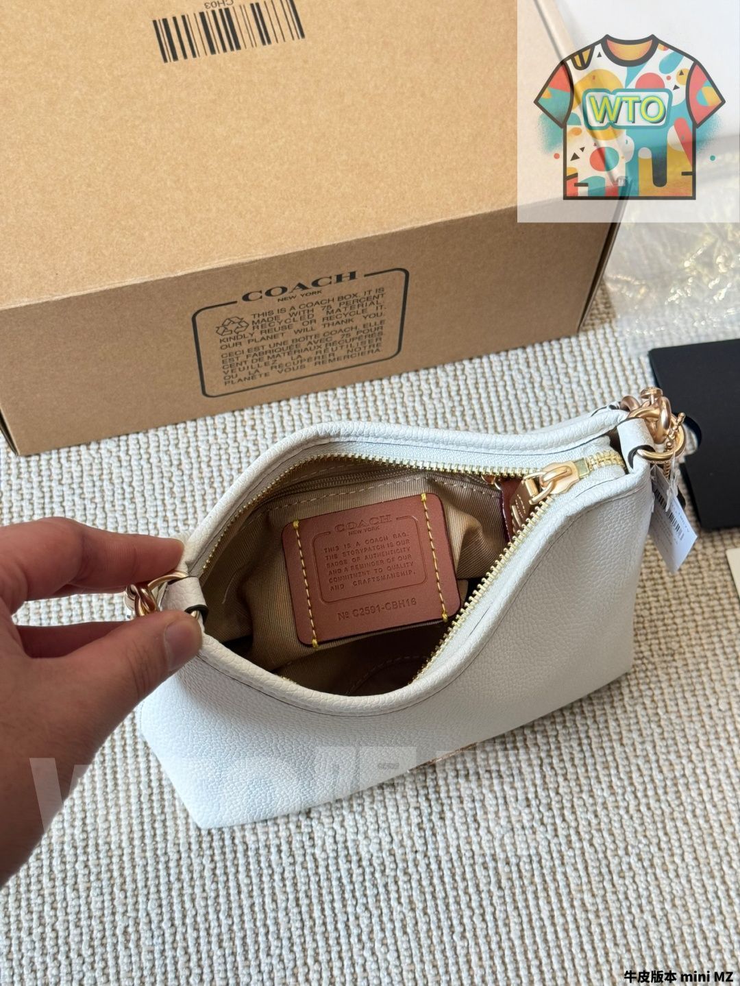 WTO通販 COACH New Laurel 19 Mini Rogue Bag クーチ ニュー ローレル 19 ミニ ローグ バッグ -WTO輸入-KOD07 GINKGOPHARMACY_COM