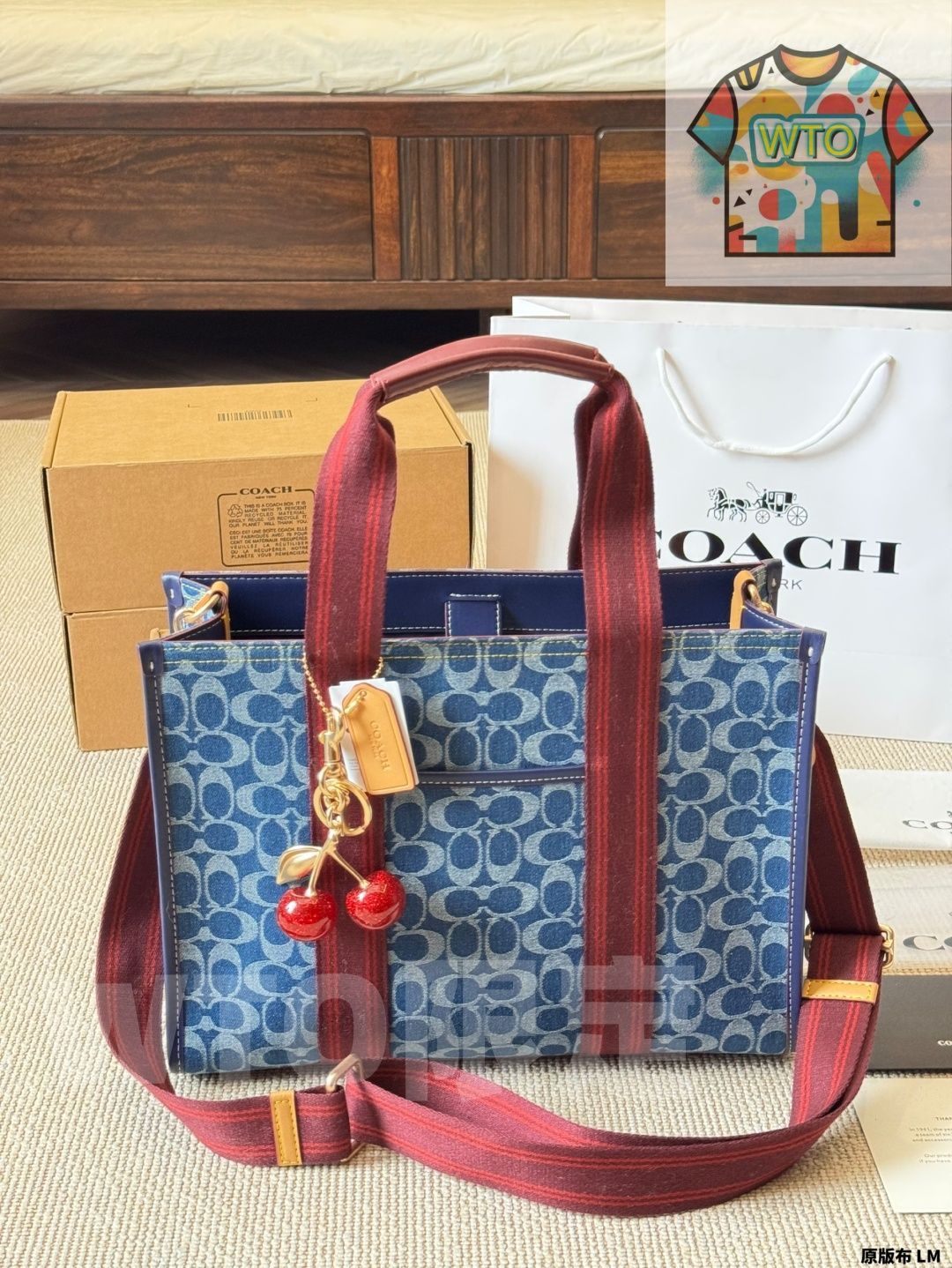 WTO通販 COACH Smith Tote Bag クーチ スミス トートバッグ -WTO輸入-TUV 10