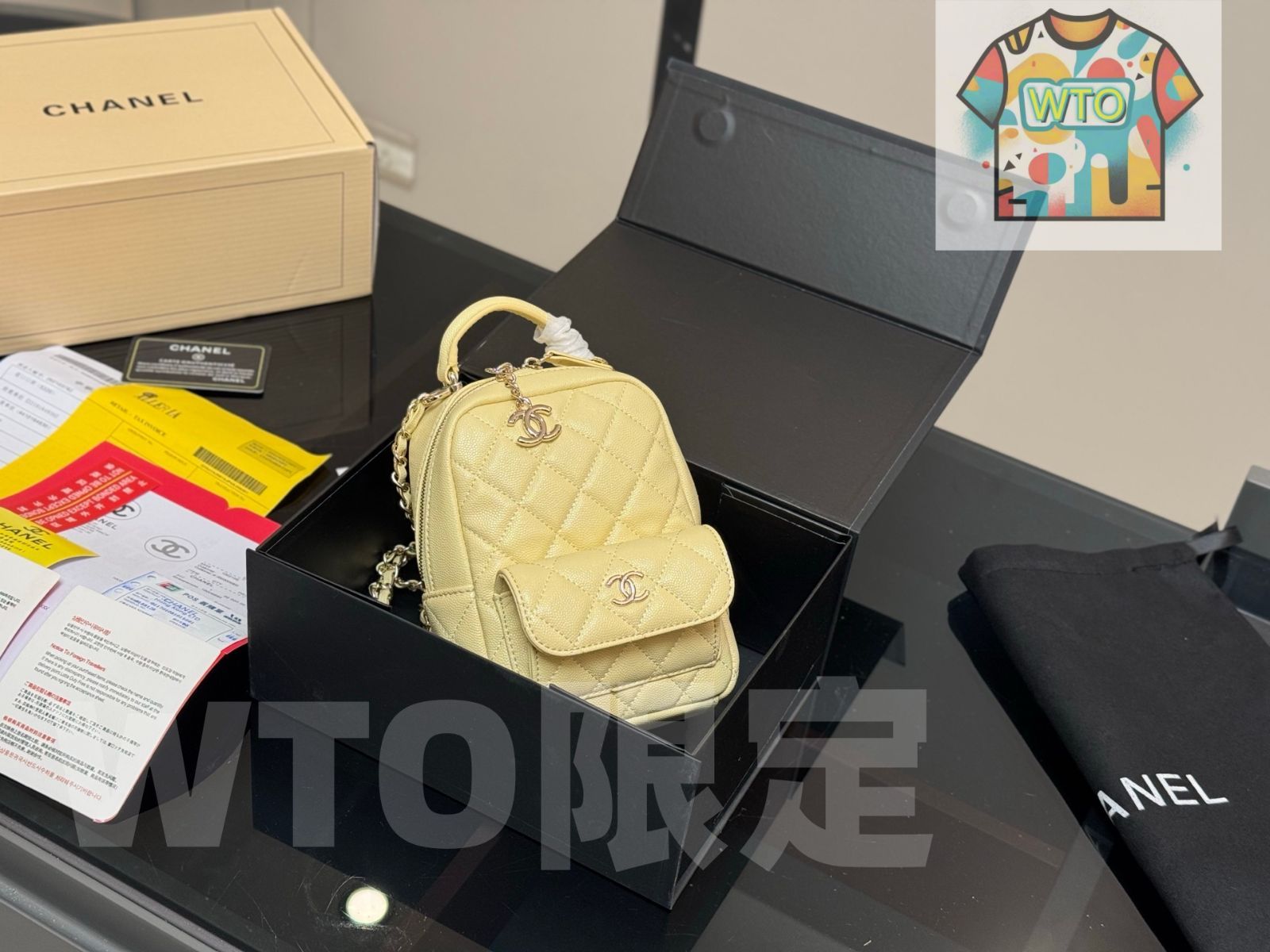 WTO通販 Chanel 24C ダブルショルダーバッグ ミニデザイン-WTO輸入-UJI62