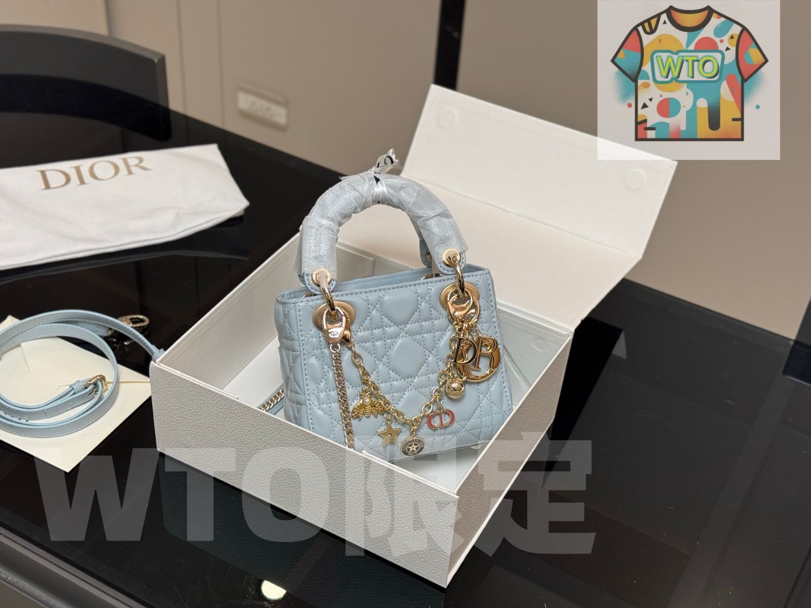 WTO通販 DIOR Lady Dior ライディオール サイドストラップ バージョン-WTO輸入-XEQ53