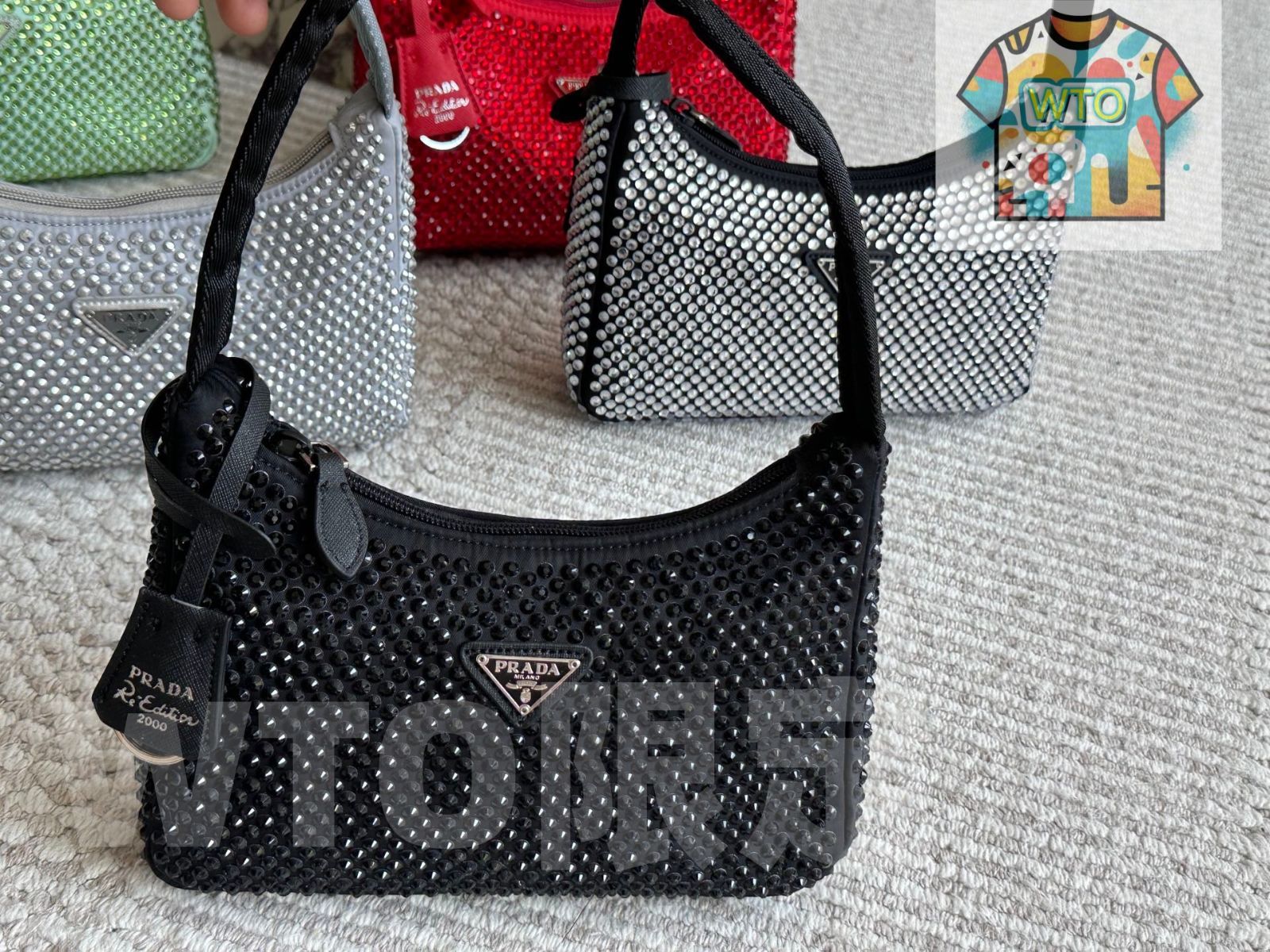  WTO通販 Prada Hobo Nylon プラダ ホボ ナイロン アームバッグ-WTO輸入-GZE 05 トートバッグ バッグ