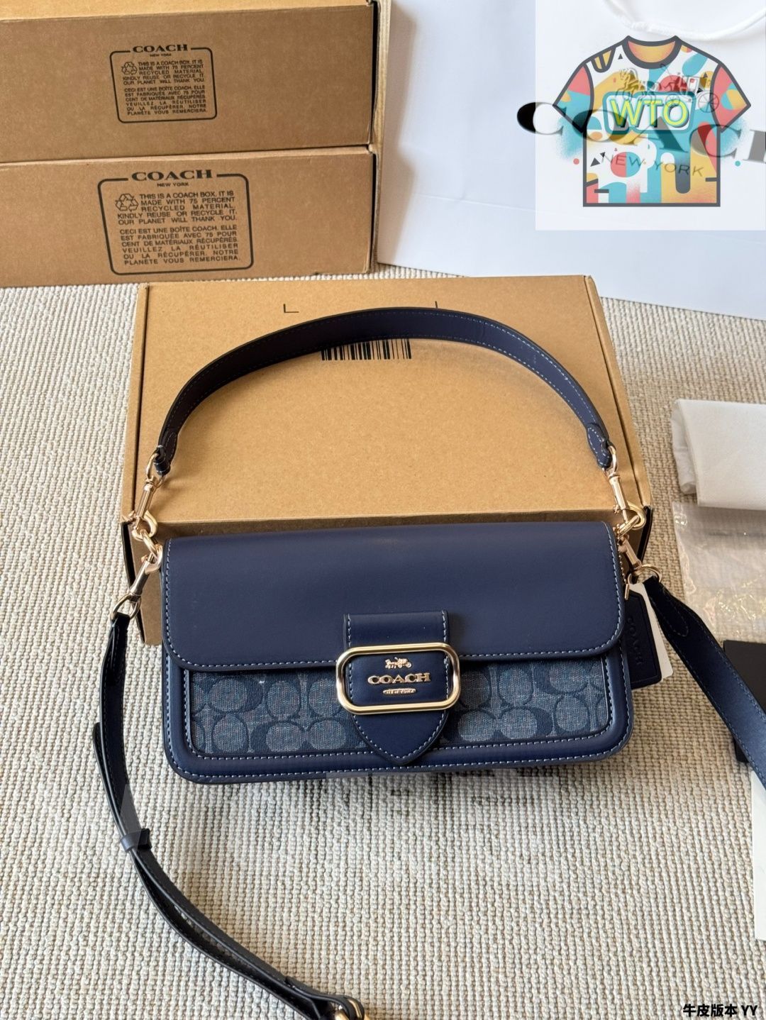 WTO通販 COACH New Baguette Bag Morgan クーチ ニュー バゲットバッグ モーガン -WTO輸入-ELO81