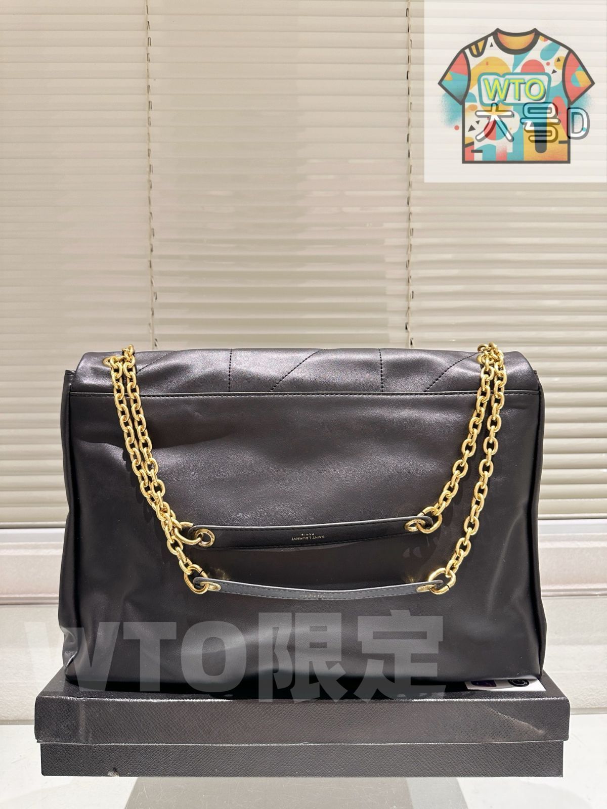 WTO通販 YSL Jamie Shopper Bag 40×27cm イエス サンローラン ジェイミー ショッパーバッグ 40×27cm -WTO輸入-IUI10