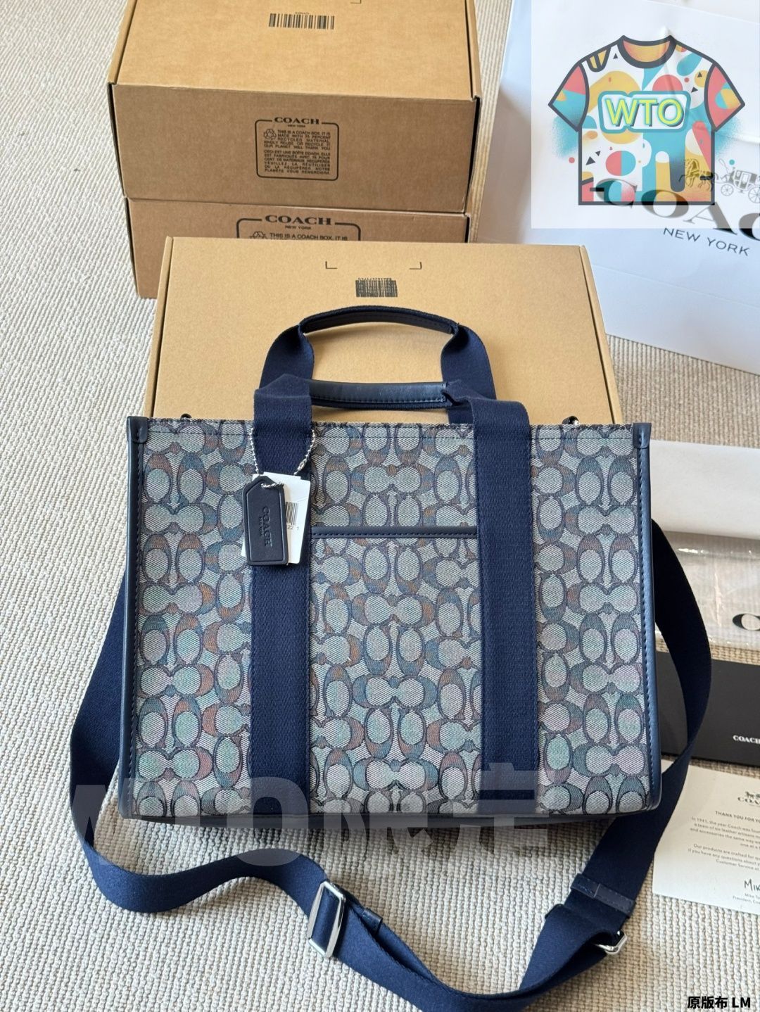 WTO通販 COACH Smith Tote Bag クーチ スミス トートバッグ -WTO輸入-ROQ02