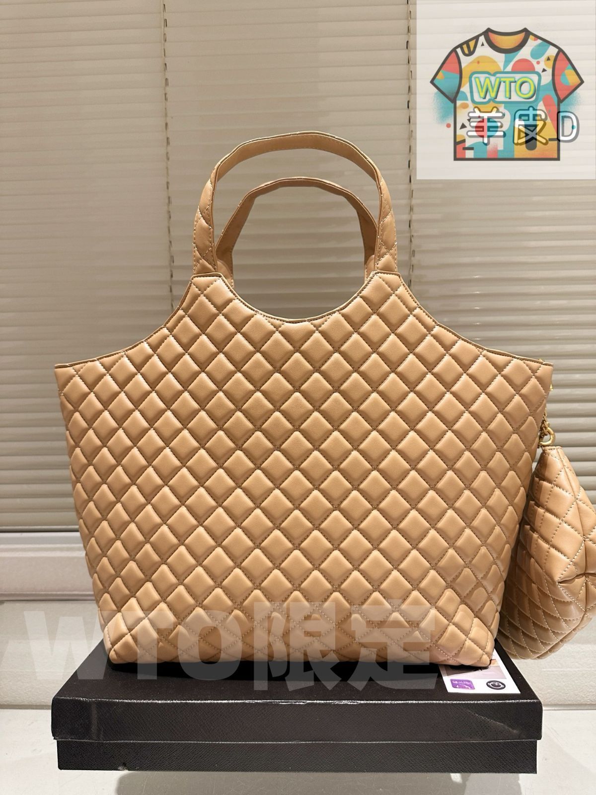 WTO通販 YSL Gaby Quilted Shopper Bag イエス サンローラン ガビー キルテッド ショッパーバッグ -WTO輸入-UQW63