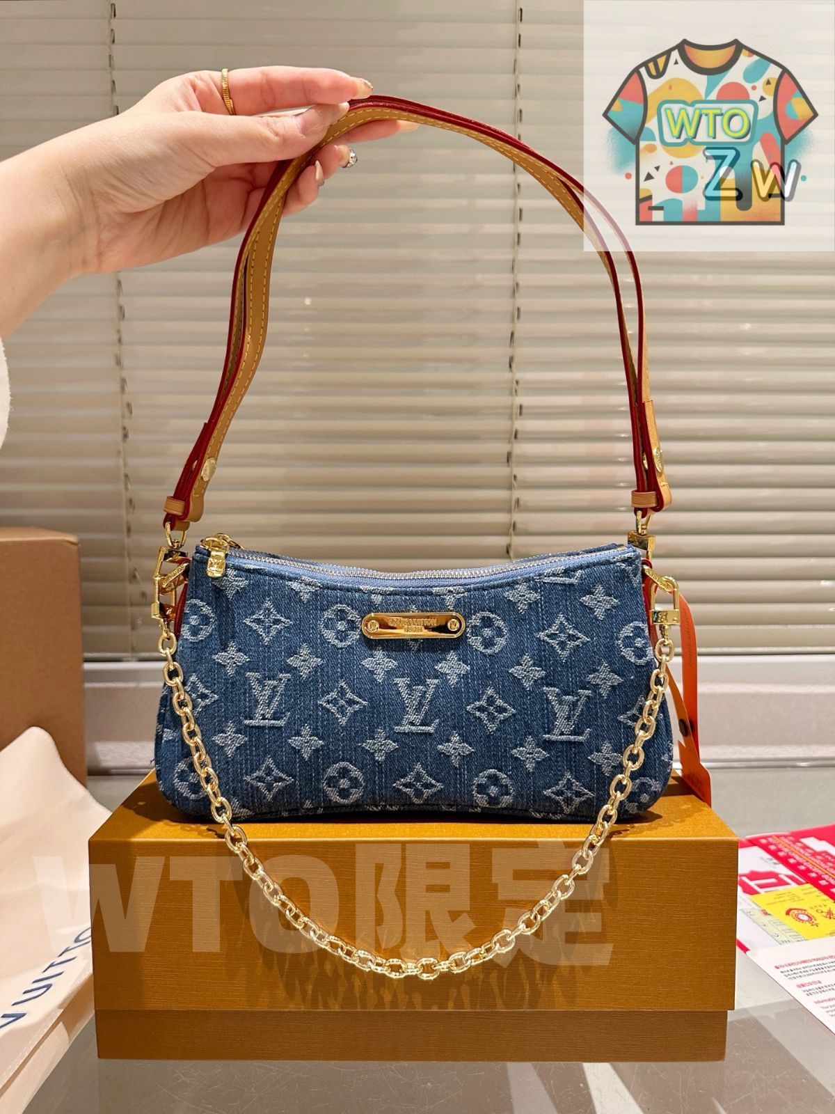 WTO通販 Lv Pochette Monogram Handbag リヴ ポシェット モノグラム ハンドバッグ -WTO輸入-LQN64