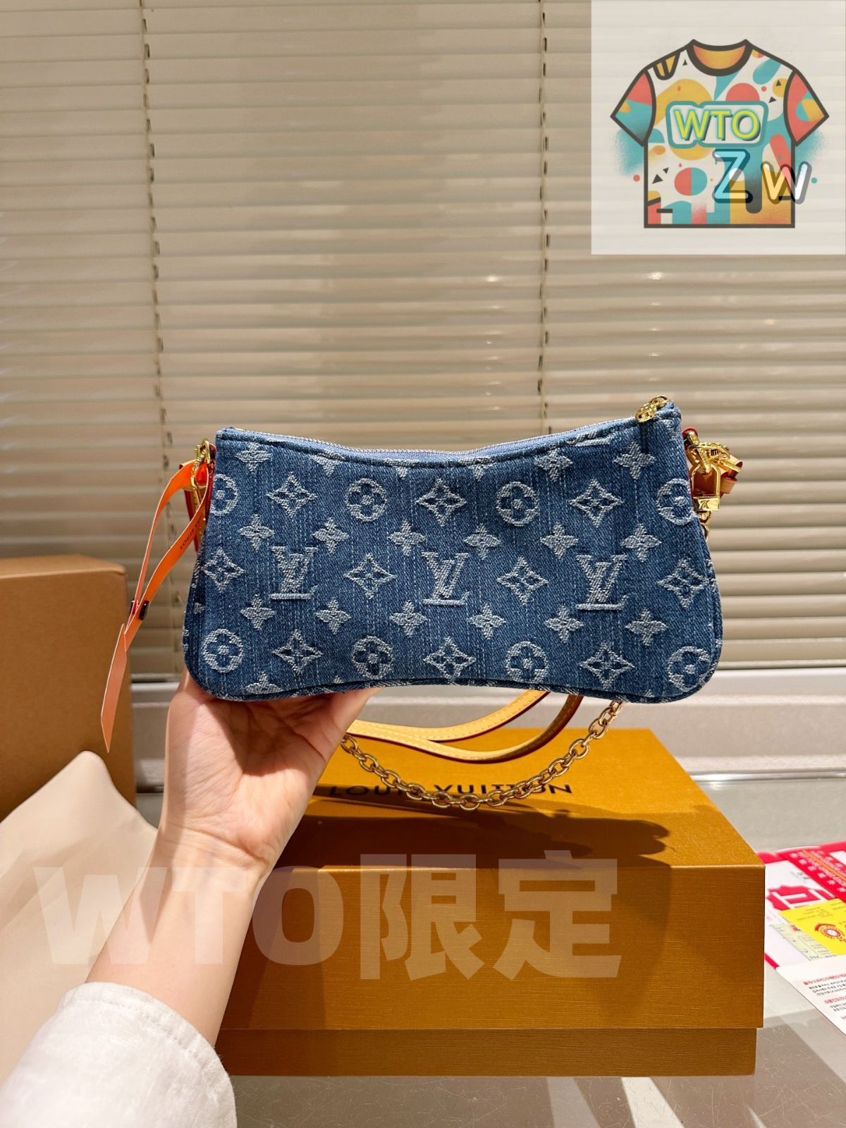 WTO通販 Lv Pochette Monogram Handbag リヴ ポシェット モノグラム ハンドバッグ -WTO輸入-LQN64