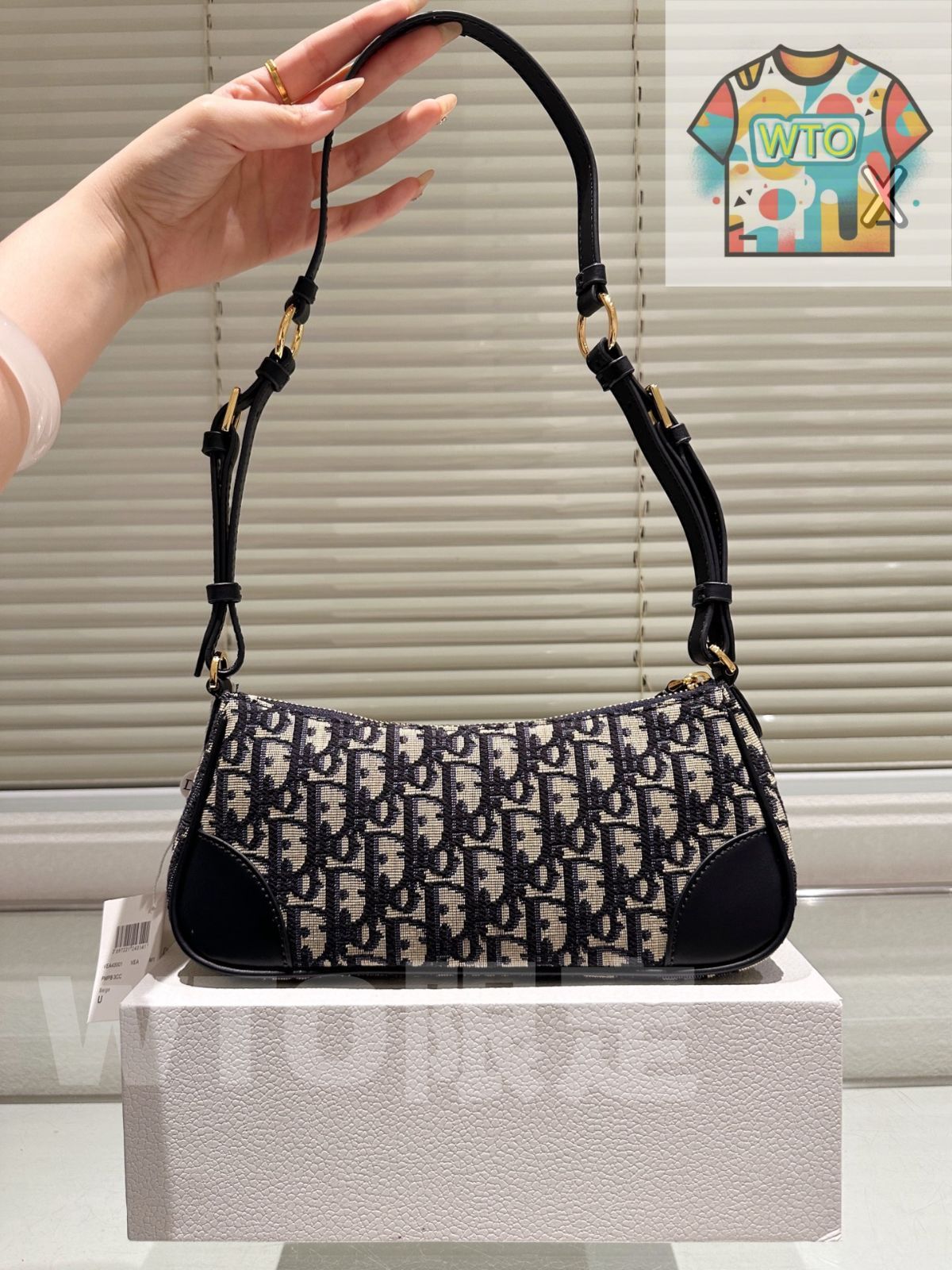 WTO通販 DIOR Baguette Hobo Underarm Bag ディオール バゲット ホボ アンダーアームバッグ-WTO輸入-ERW09